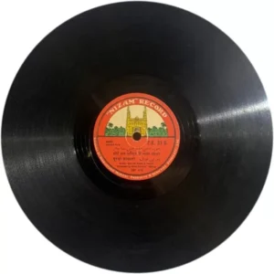 Kallan Khan ZB. 33 G - 78RPM Private Song Vinyl Record 10