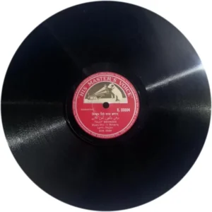Talat Mahmood - N. 88084 - 78 RPM Private Song Record