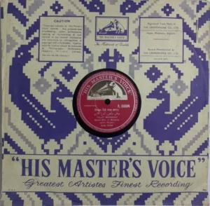 Talat Mahmood - N. 88084 - 78 RPM Private Song Record
