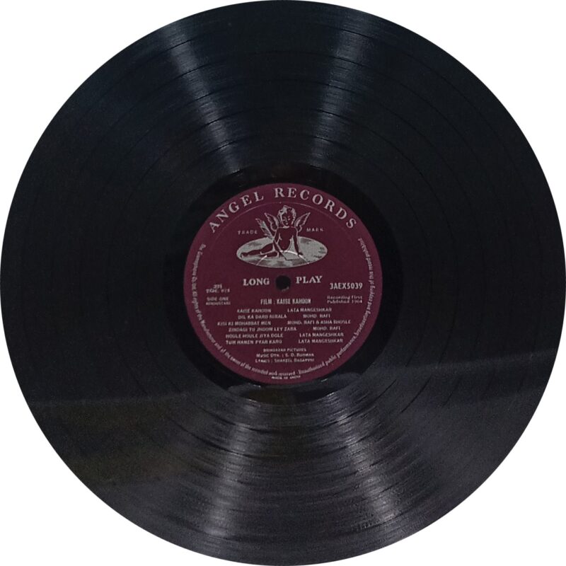 Yeh Zindagi Kitni Haseen Hai - 3AEX 5097 - LP Record Yeh Zindagi Kitni Haseen Hai (transl. This Life Is Beautiful) is a 1966 Hindi-language romantic drama film directed by R. K. Nayyar.[1] The film was produced by Nayyar fr his R. K. Nayyar Films banner. It had story and screenplay by Harish Kumar Mehra with dialogues by Agha Jani Kashmiri. Record Details Title Yeh Zindagi Kitni Haseen Hai - 3AEX 5097 Star Cast Saira Banu, Joy Mukherjee, Ashok Kumar, Manmohan, Madan Kumar, Motilal, Shyam Chatterji, Sayeeda Khan, Badri Prasad, Moshin Abdullah, B.S. Thapa, Jankidas, Hari Shivdasani, Kewal Kapoor & Vijay Bahel Director R. K. Nayyar Producer R. K. Nayyar Singer Asha Bhosle & Mohd. Rafi Music Ravi Lyrics Rajinder Krishan Releasing Year 1966 Manufacturing Year 1966 Language Hindi Genre Original Soundtrack Label Angel First Pressing Made In India Manufacture The Gramophone Company of India Limited Serial No 3AEX 5097 Side One · Jeene Ka Agar Andaz Aye Asha Bhosle · Nange Bazoo Nangee Rahen Mohd. Rafi · Jawan Ho Mashallah Tum Asha Bhosle Side Two · Yeh Zindgi Kitni Haseen Hai Mohd. Rafi · Hai Jo Koi Aake Rakh De Asha Bhosle · Jawan Ho Mashallah Tum Mohd. Rafi · Dekho Yeh Diwana Asha Bhosle Specification Size 12 Inches Speed 33 RPM Record Condition Excellent Cover Condition Excellent