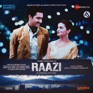 Raazi - RS18ZEE005 - Cover Book Fold - LP Record