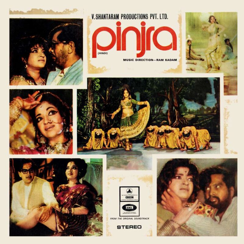 Pinjra - S/MOCE 4189 - (85-90%) - Odeon First Pressing - CR - Bollywood Rare LP Vinyl Record