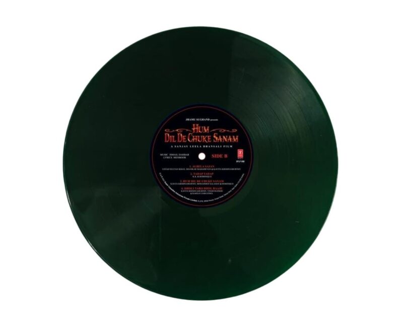 Hum Dil De Chuke Sanam - SFLP 09B - Record Colour - Green - New Release Hindi LP Vinyl