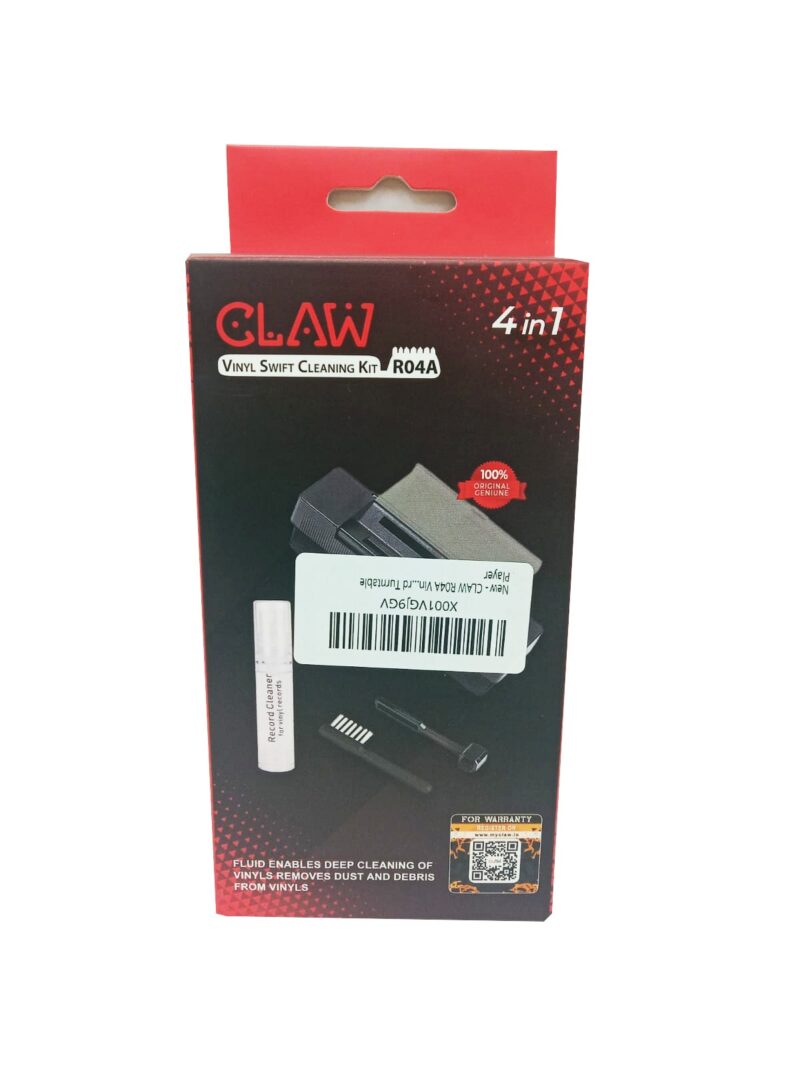 CLAW - R04A - Vinyl Swift Record Cleaning Kit (4 in 1)