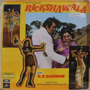 Rickshawala - D/33ESX 14001 - (80-85%) - Columbia First Pressing - Bollywood Rare LP Vinyl Record