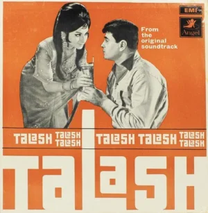 Talash - 3AEX 5235 - Angel First Pressing - Bollywood Rare LP Vinyl