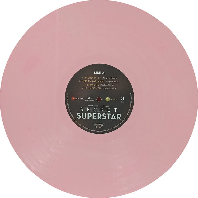 Secret Superstar - New Release Hindi LP Record