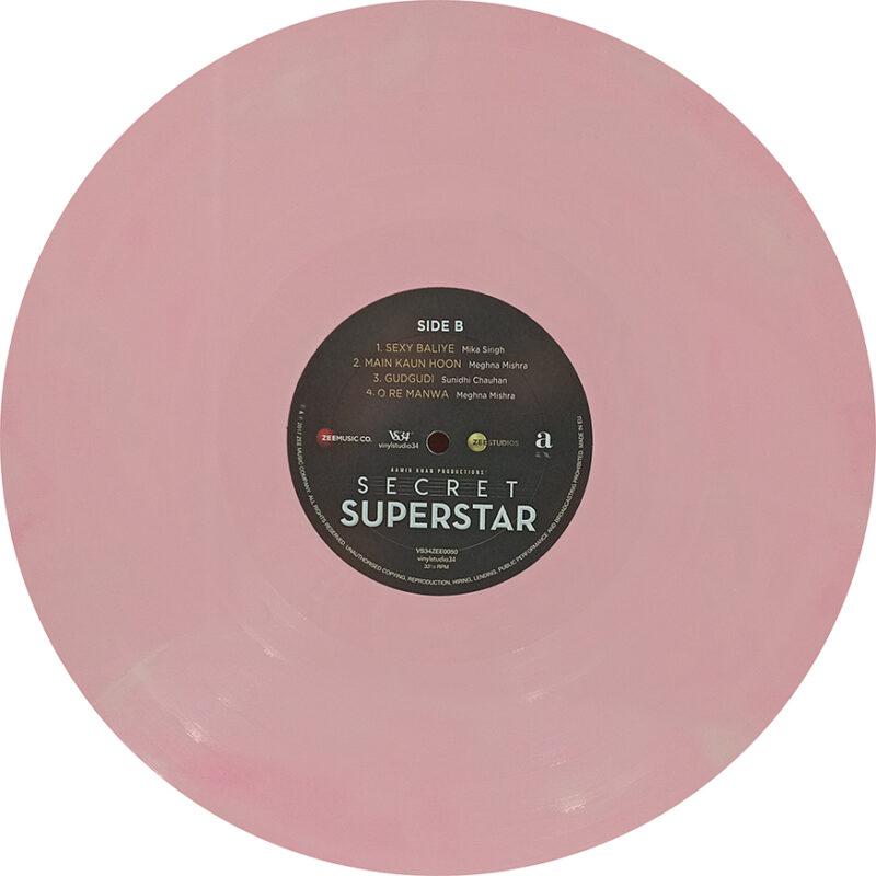 Secret Superstar - New Release Hindi LP Record