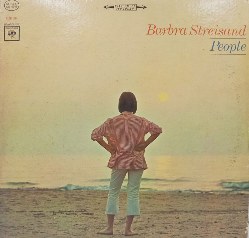 Barbra Striesand - CL 2215 - (85-90%) - English LP Vinyl