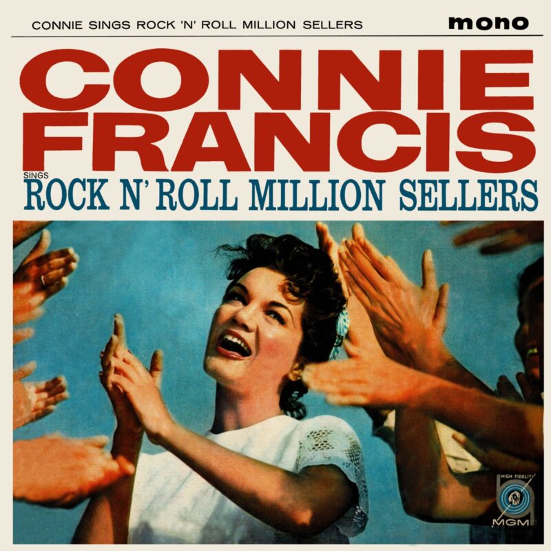 Connie Francis - Connie Francis Sings Rock N' Roll Million Sellers - MGM - C 804 - (75-80%) - CR - English LP Vinyl