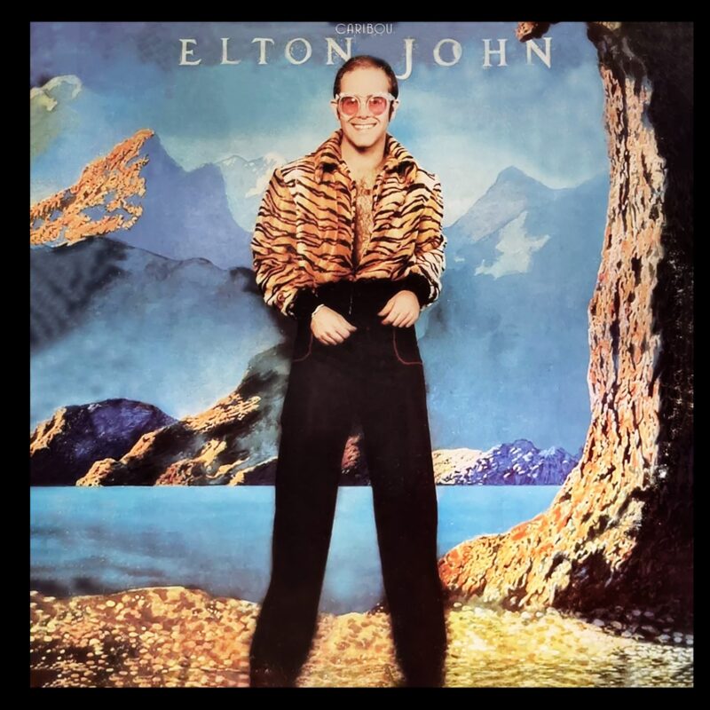 Elton John - Caribou - MCA 2116 - (85-90%) - CR - English LP Vinyl