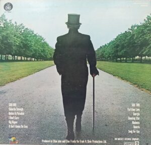 Elton John - A Single Man - LP 5944 - (90-95%) - English Song LP Vinyl Record