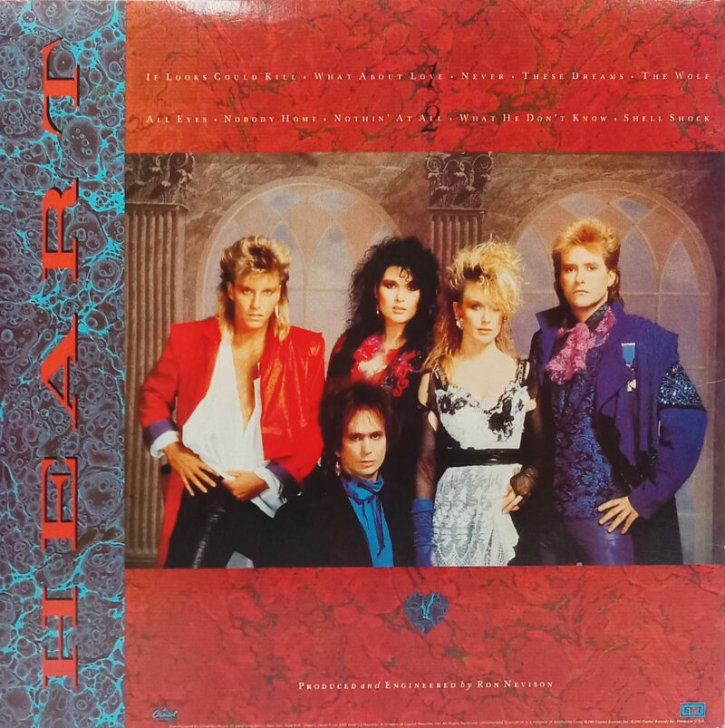 Heart - Heart - ST 512410 - (90-95%) - English LP Vinyl