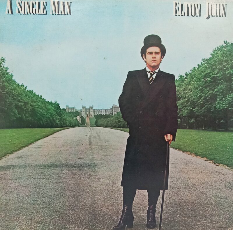 Elton John - A Single Man - LP 5944 - (90-95%) - English Song LP Vinyl Record