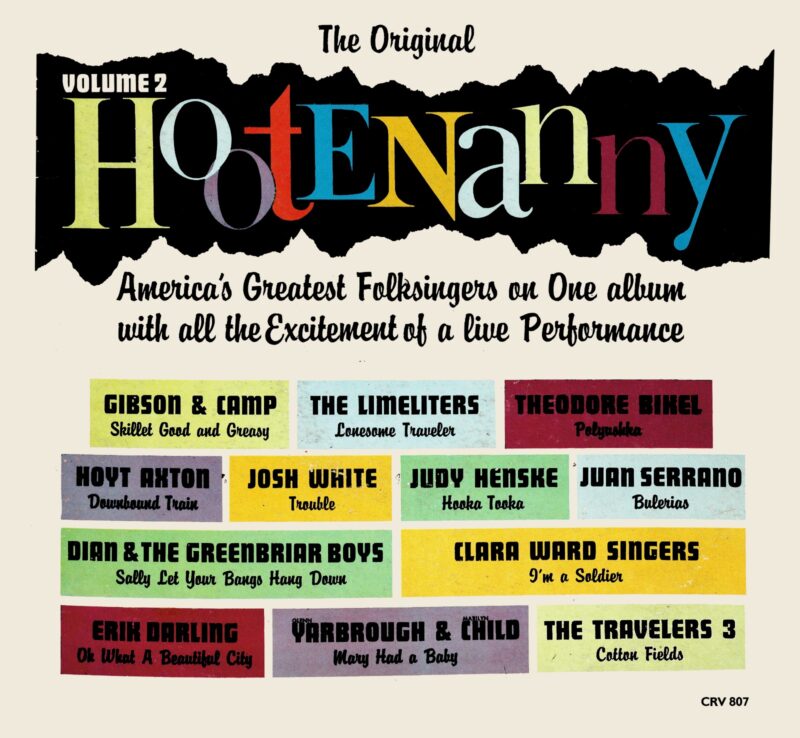 The Original Hootenanny Volume 2 - CRV 807 - (85-90%) - CR - LP Record