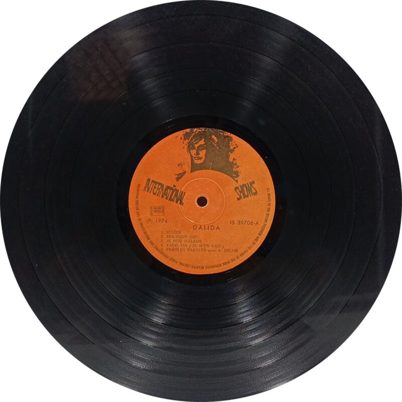  Dalida - IS 39706 - (80-85%) - CR - English Vinyl LP Record