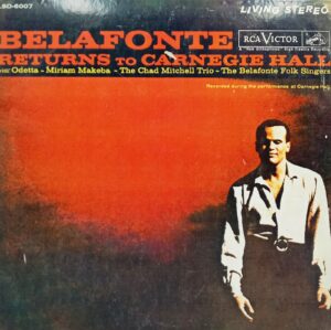 Harry Belafonte Returns To Carnegie Hall - LOC 6007 - (90-95%) - CR - English LP Vinyl - 2LP Set