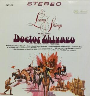 LIVING STINGS - Music From "Doctor Zhivago"- CAS 2133 - (90-95%) - CR - English LP Vinyl