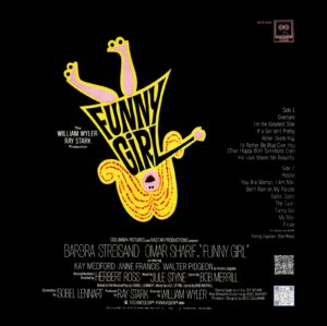 Funny Girl - BOS 3220 - (90-95%) - CR - English Songs LP Vinyl Record