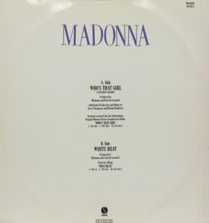 Madonna - Who’s That Girl - W8341T - (90-95%) - English Songs LP Vinyl Record