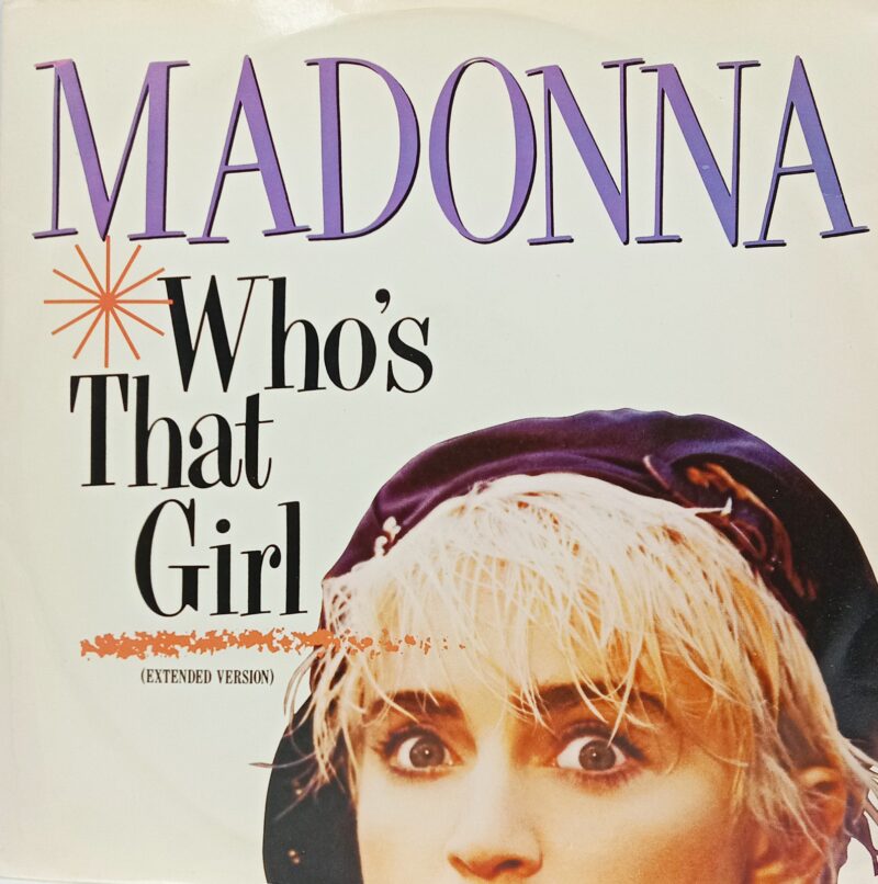 Madonna - Who’s That Girl - W8341T - (90-95%) - English Songs LP Vinyl Record