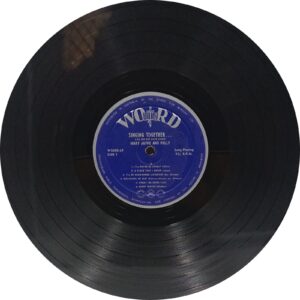 Mary Jayne And Polly - Singing Together Like We Did Back Home - W 3300 LP - (70-75%) - CR - English Song LP Vinyl Record