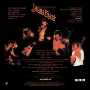 Judas Priest - Killing Machine - BOBV 218LP - (90-95%) - CR - CBF - English Songs LP Vinyl Record  