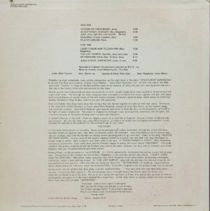 Jesus Christ Superstar - SPC 3262 - (90-95%) - English Songs LP Vinyl Record 