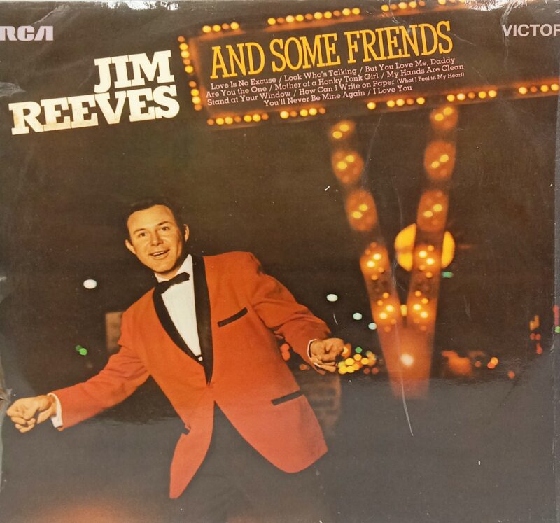 Jim Reeves & Some Friends - SF 8022 - (85-90%) - English Song Vinyl LP Record