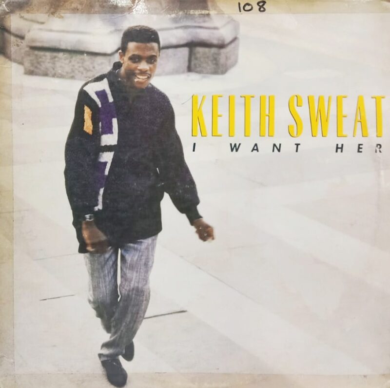 Keith Sweat - I Want Her - O 66788 (85-90% ) English Song LP Vinyl Record