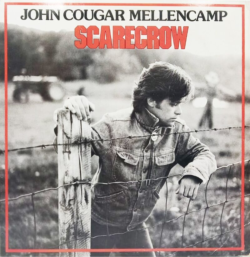 John Cougar Mellencamp - Scarecrow - IM8 24865 - (90-95%) - English Songs LP Vinyl Record  
