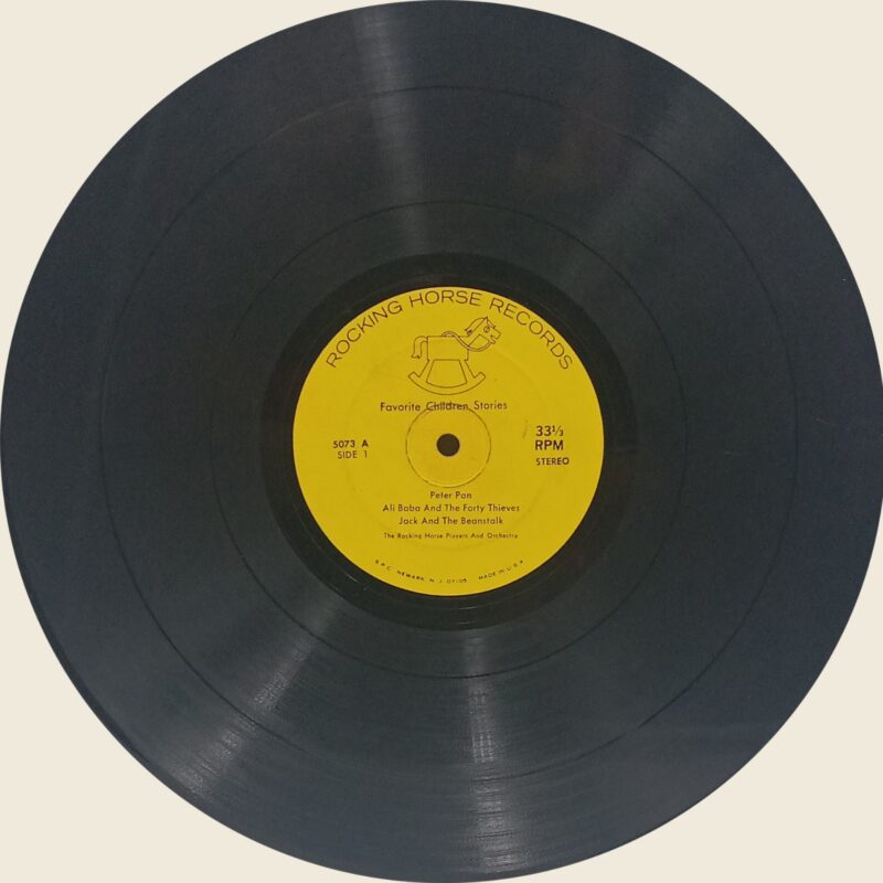 Peter Pan Favorite Children Stories - 5073 - (80-85%) - English Songs LP Vinyl Record 