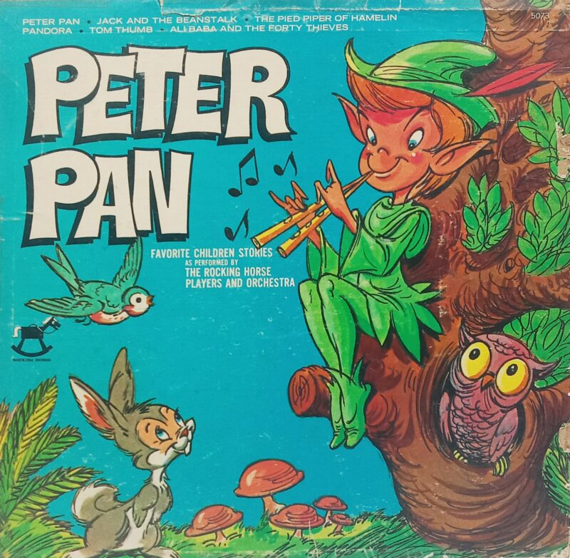 Peter Pan Favorite Children Stories - 5073 - (80-85%) - English Songs LP Vinyl Record 