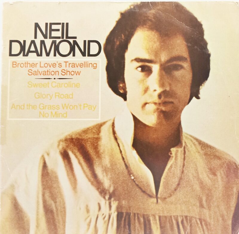 Neil Diamond - Brother Love's Travelling Salvation Show - MCA 2011 - (90-95%) - English LP Vinyl