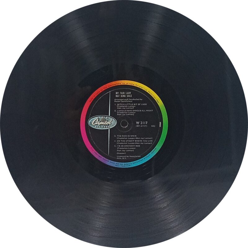 Nat King Cole - My Fair Lady - W 2117 - (90-95%) - English LP Vinyl