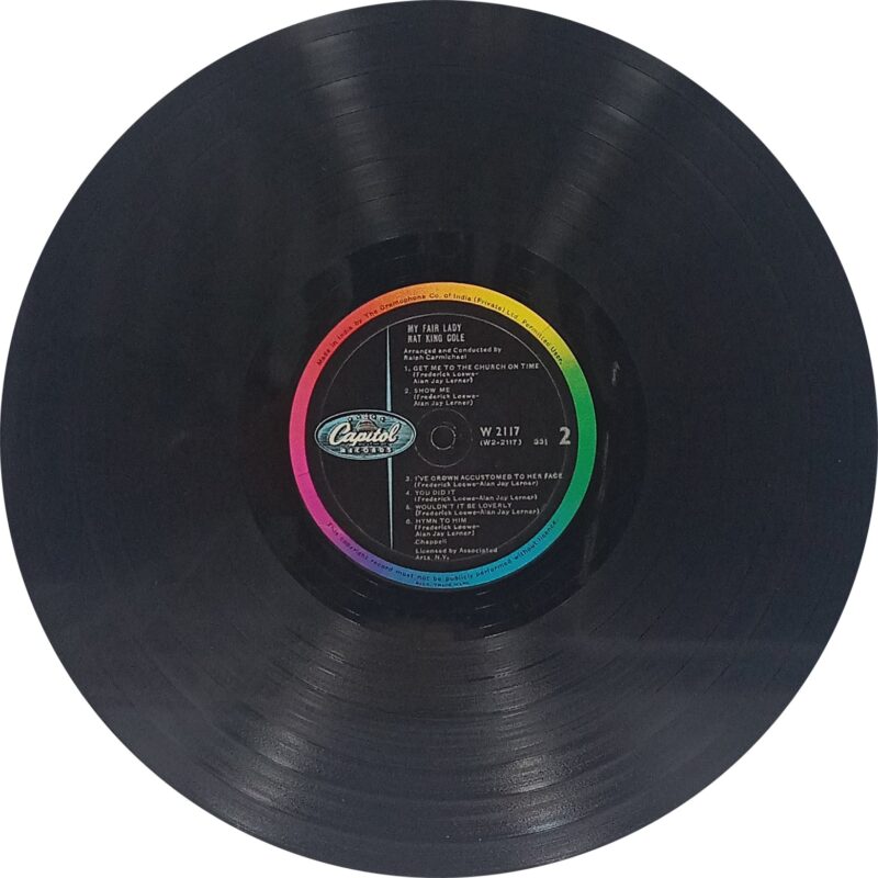 Nat King Cole - My Fair Lady - W 2117 - (90-95%) - English LP Vinyl