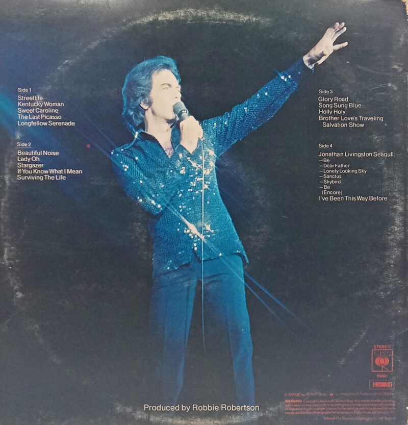 Neil Diamond - Love at the Greek - 95001- (85-90%) - English LP Vinyl - 2LP Set