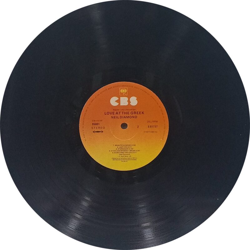 Neil Diamond - Love at the Greek - 95001- (85-90%) - English LP Vinyl - 2LP Set
