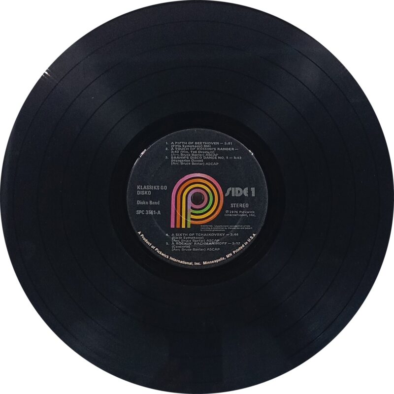 Disko Band - Klassiks Go Disko - SPC 3561 - (90-95%) - English Classical LP Vinyl