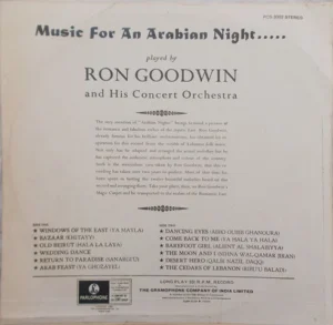 Arbian Night - Ron Goodwin - PCS 3002 - (80-85%) - Western Instrumental LP Vinyl