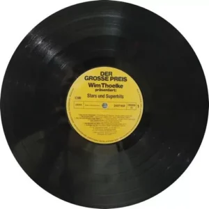 Der Grosse Pries - Wim Thoelke Prasentient : Stars Superhits - 2437 658 - (75-80%) - CR - English Song LP Vinyl Record
