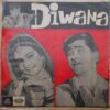 Diwana - 3AEX 5125 - (85-90%) - Angel First Pressing - Bollywood Rare LP Vinyl Record