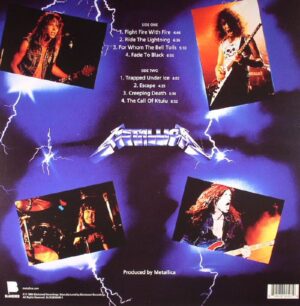 Metallica - Ride the Lightning - BKRGND 004R1 - New Release English LP Vinyl