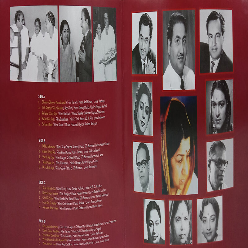 Shraddhanjali - My Tribute to the Immortals - RC0012 - New Hindi Release LP Vinyl - 2LP Set