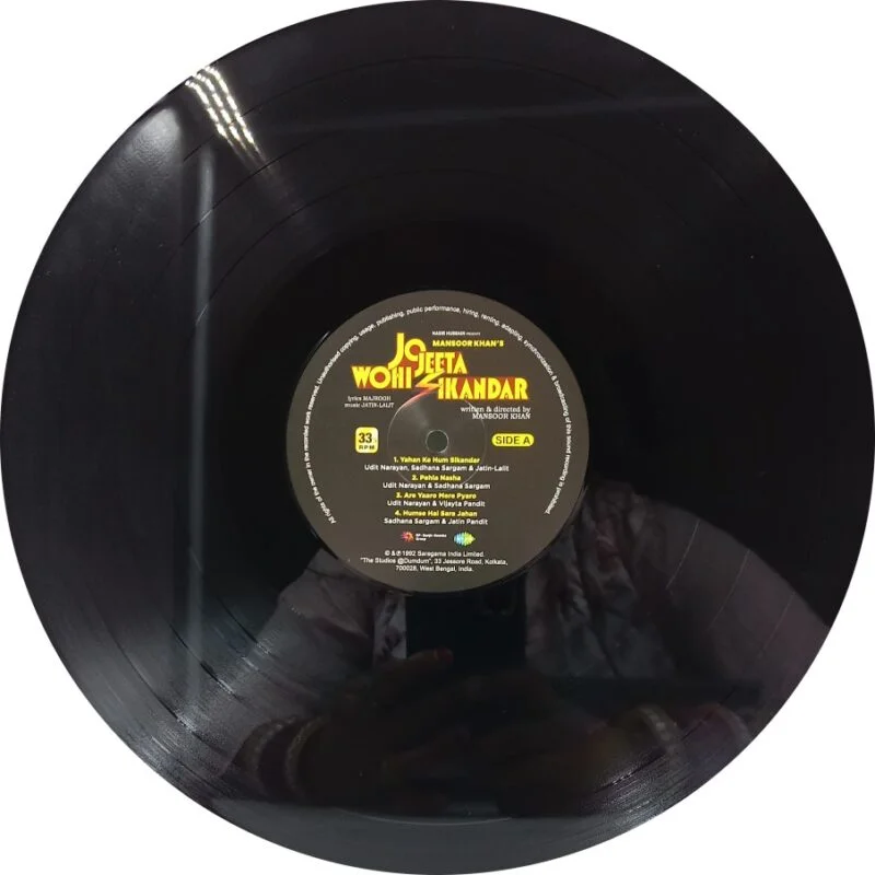 Jo Jeeta Wohi Sikandar - RC0006 - New Hindi Release LP Vinyl