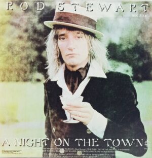 Rod Stewart - A Night On The Town - BSK 3116 - (85-90%) - English Songs LP Vinyl Record