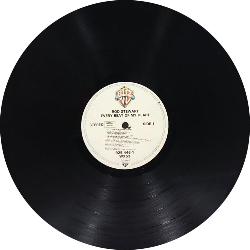 Rod Stewart - Every Beat Of My Heart - 925 446 1 - (85-90%) - English LP Vinyl