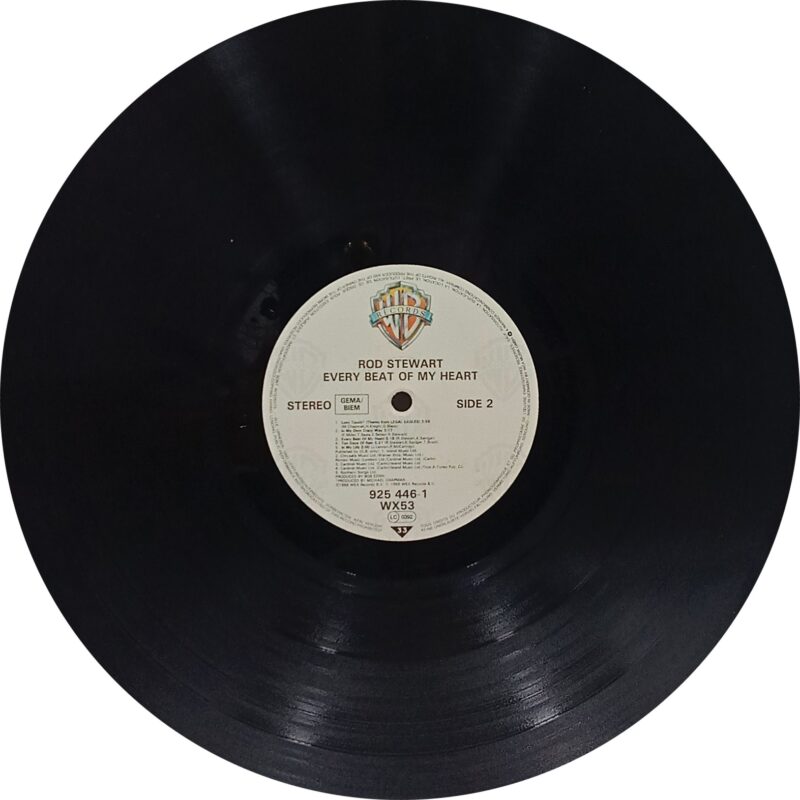 Rod Stewart - Every Beat Of My Heart - 925 446 1 - (85-90%) - English LP Vinyl