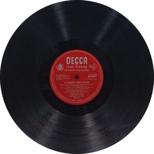 Intimate Percussion - LK 4381 - (85-90%) - English LP Vinyl