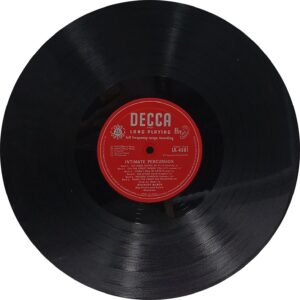 Intimate Percussion - LK 4381 - (85-90%) - English LP Vinyl